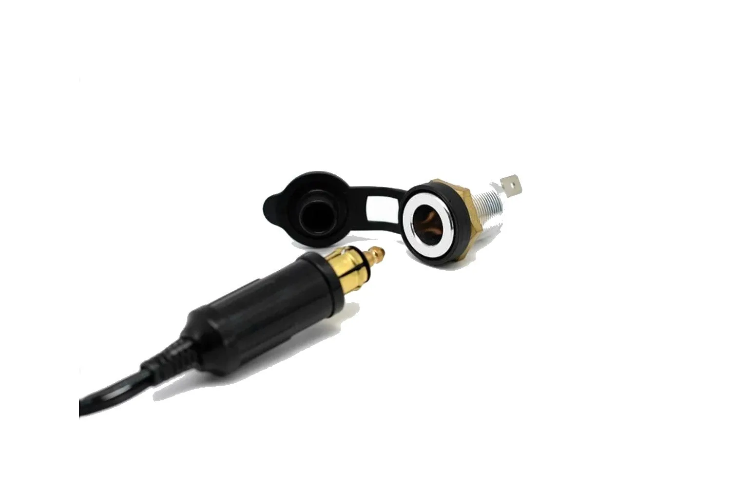 DIN   CIG to 36W PD USB-C   QC 3.0 (CABLED)