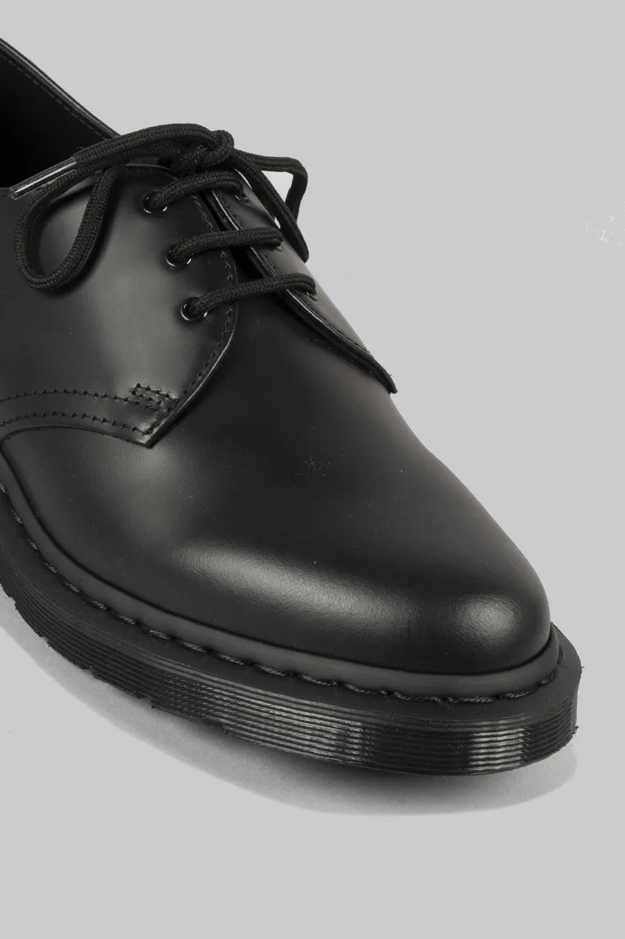 DR MARTENS 1461 MONO BLACK SMOOTH