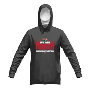 DVBA We Are North Fleece Hoodie Dark Marle Grey (private)