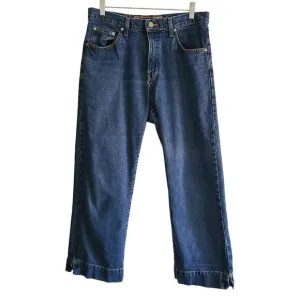 EDWIN JEANS Wide Leg Crop 100% Cotton Jeans ED-866 5415 Women’s 30*