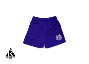 EE Basic Shorts "Purple Off White"