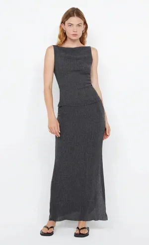 Elena Maxi Skirt - Charcoal