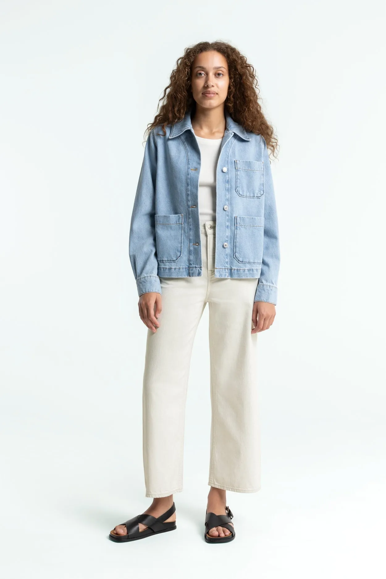 ELISABETH CROPPED | AMSTERDAM UNDYED