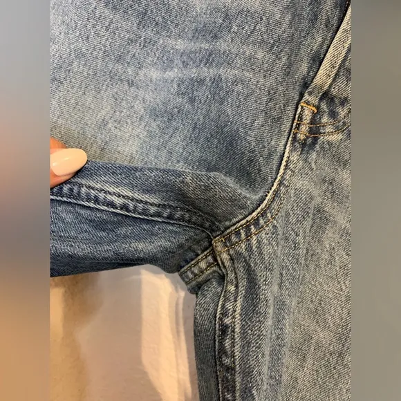 EVERLANE Women Size 31 The Curvy 90s Cheeky Straight Jean Crop Organic Cotton