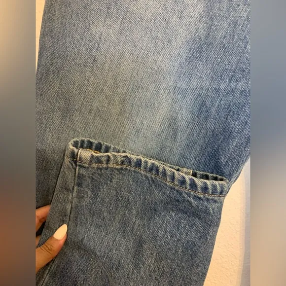 EVERLANE Women Size 31 The Curvy 90s Cheeky Straight Jean Crop Organic Cotton