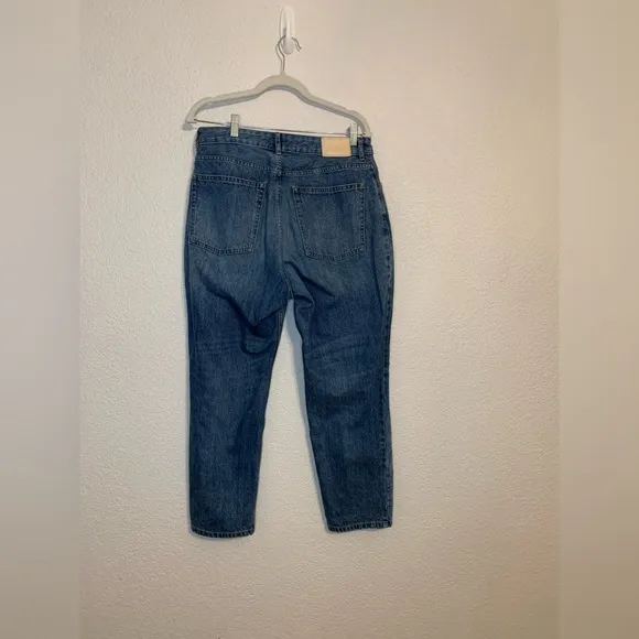EVERLANE Women Size 31 The Curvy 90s Cheeky Straight Jean Crop Organic Cotton