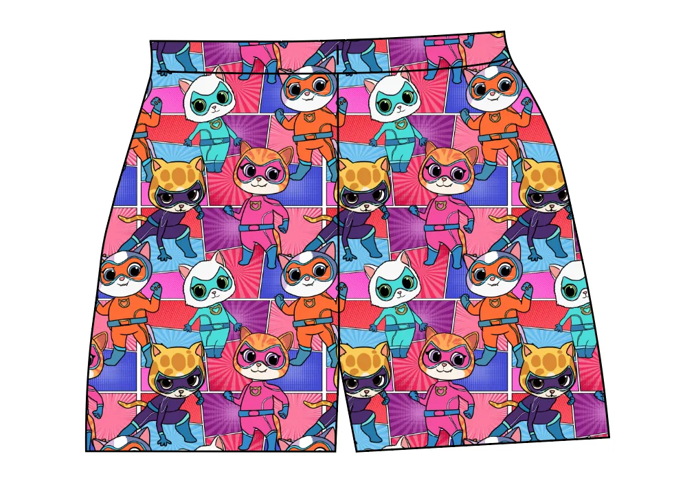 Fearless Felines Ladies' Lounge Shorts