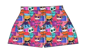 Fearless Felines Ladies' Lounge Shorts