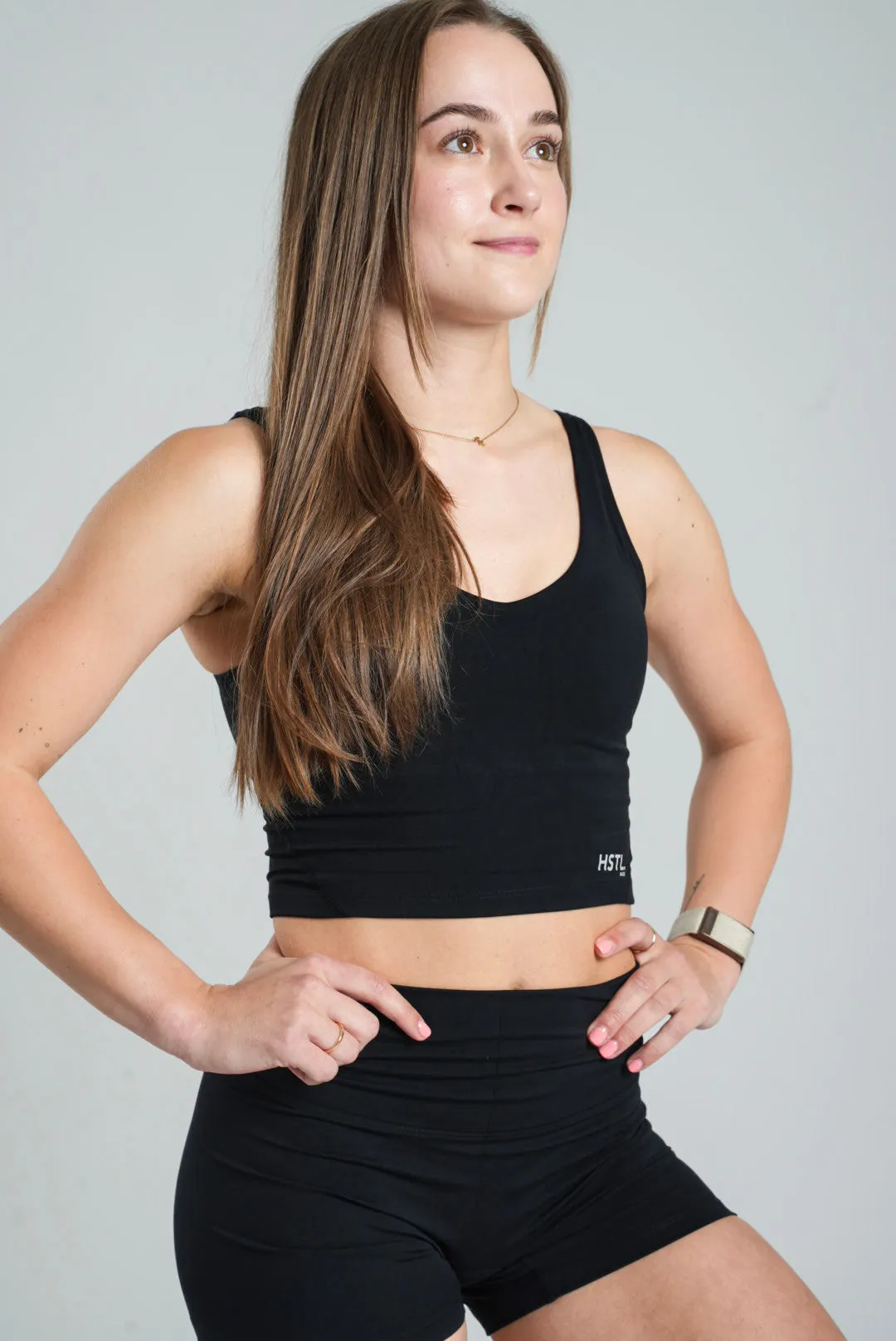 Fitted Crop Bra Top