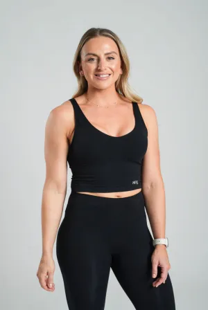 Fitted Crop Bra Top