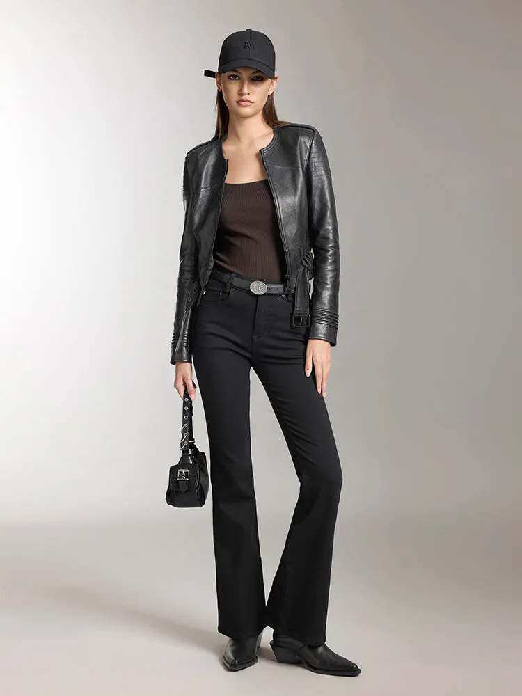 Flared Stretchy Jeans
