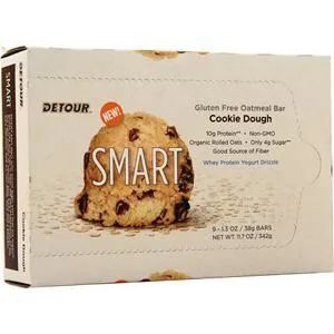 Forward Foods Detour Smart Gluten Free Oatmeal Bar Cookie Dough 9 bars