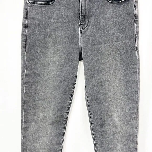 Frame Denim Le High in Rolling River Washed Black 26