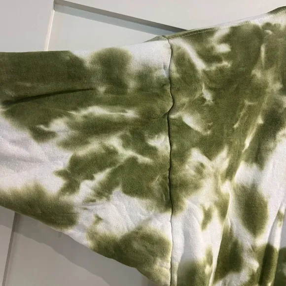 Free People Intimately Kelly Lounge Set Green Tie-Dye