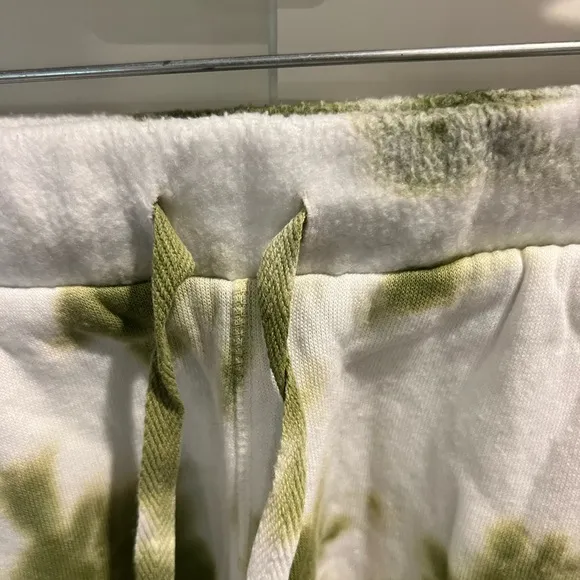 Free People Intimately Kelly Lounge Set Green Tie-Dye