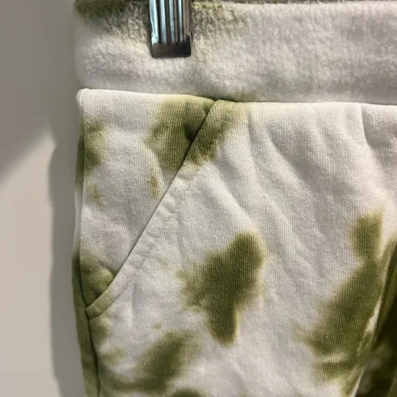 Free People Intimately Kelly Lounge Set Green Tie-Dye