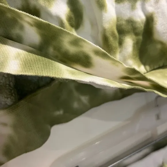 Free People Intimately Kelly Lounge Set Green Tie-Dye