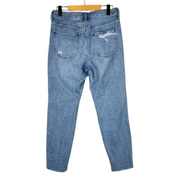 Free People We The Free Soak Up the Sun High Rise Thrashed Skinny Jean  Size 27