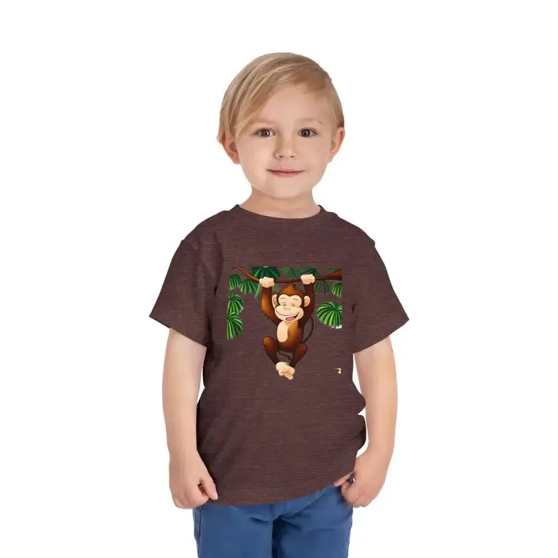 Funny Monkey Toddler Cotton t Shirt for Giggles