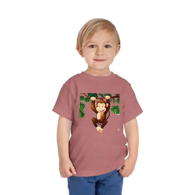 Funny Monkey Toddler Cotton t Shirt for Giggles