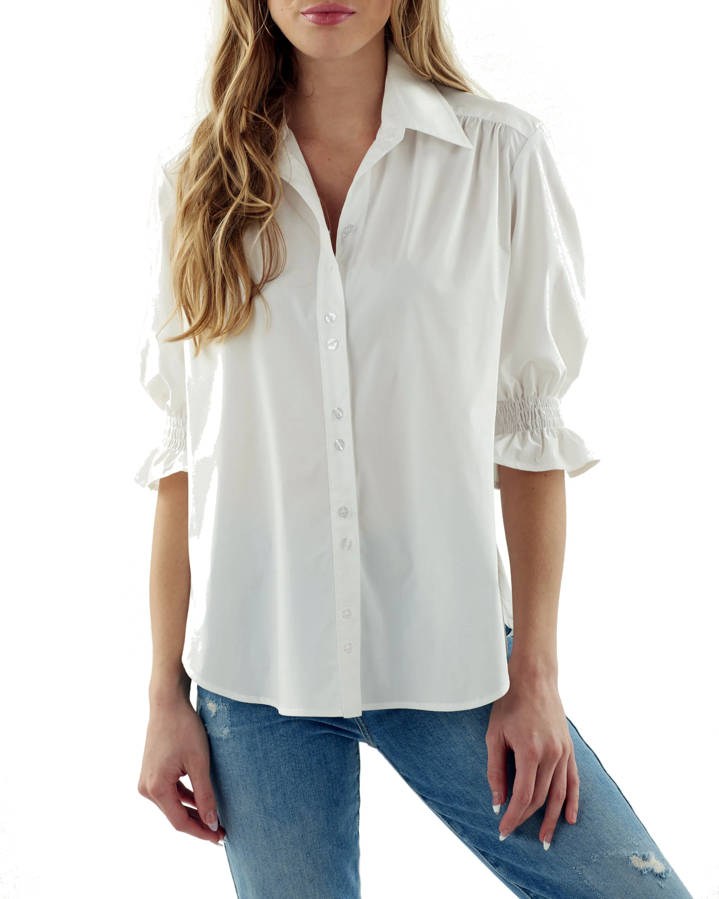 GAMEDAY! Sirena Shirt Purple Hemp/Cotton Blend