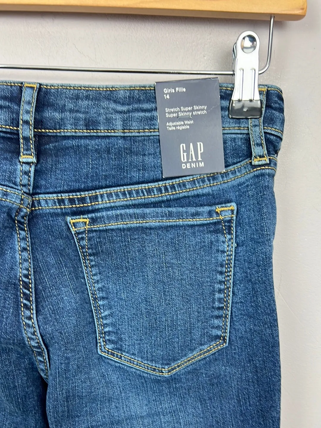 Gap Super skinny stretch jeans 14y BNWT