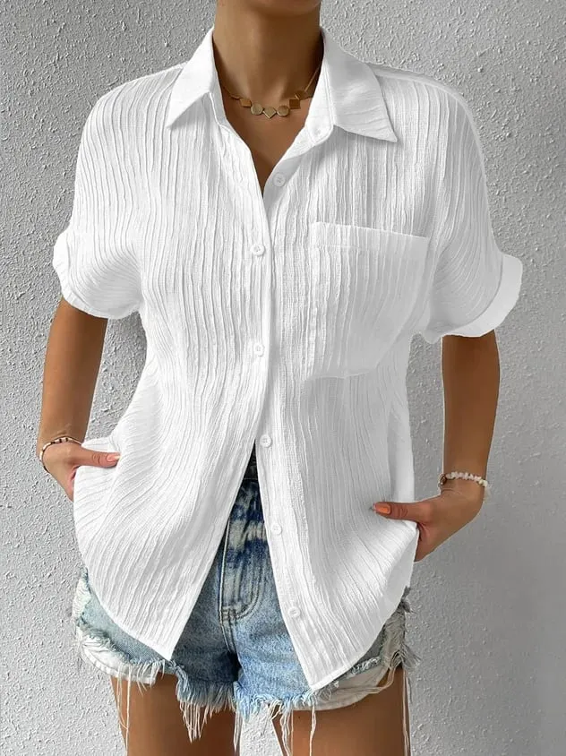 Gemma - Relaxed Textured Top