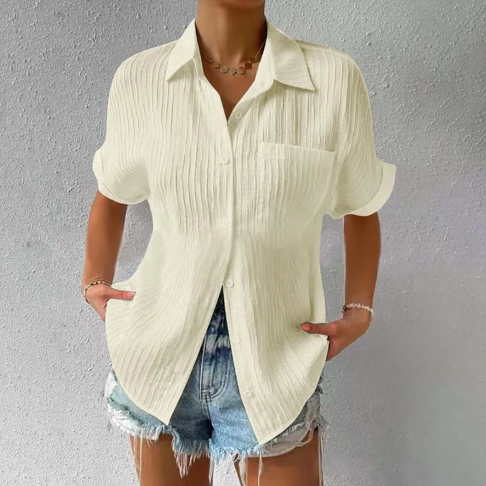 Gemma - Relaxed Textured Top