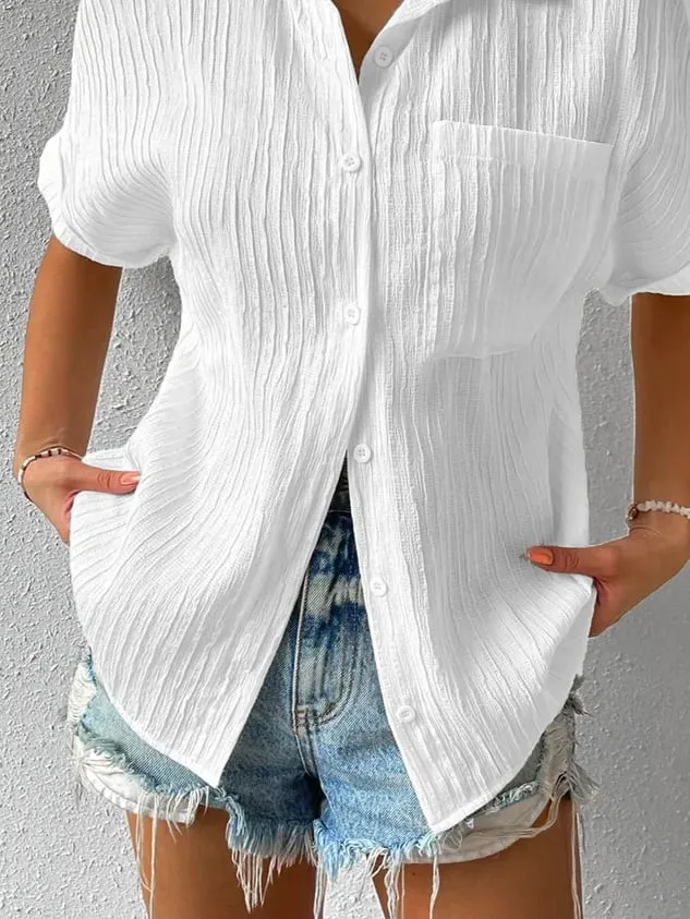 Gemma - Relaxed Textured Top