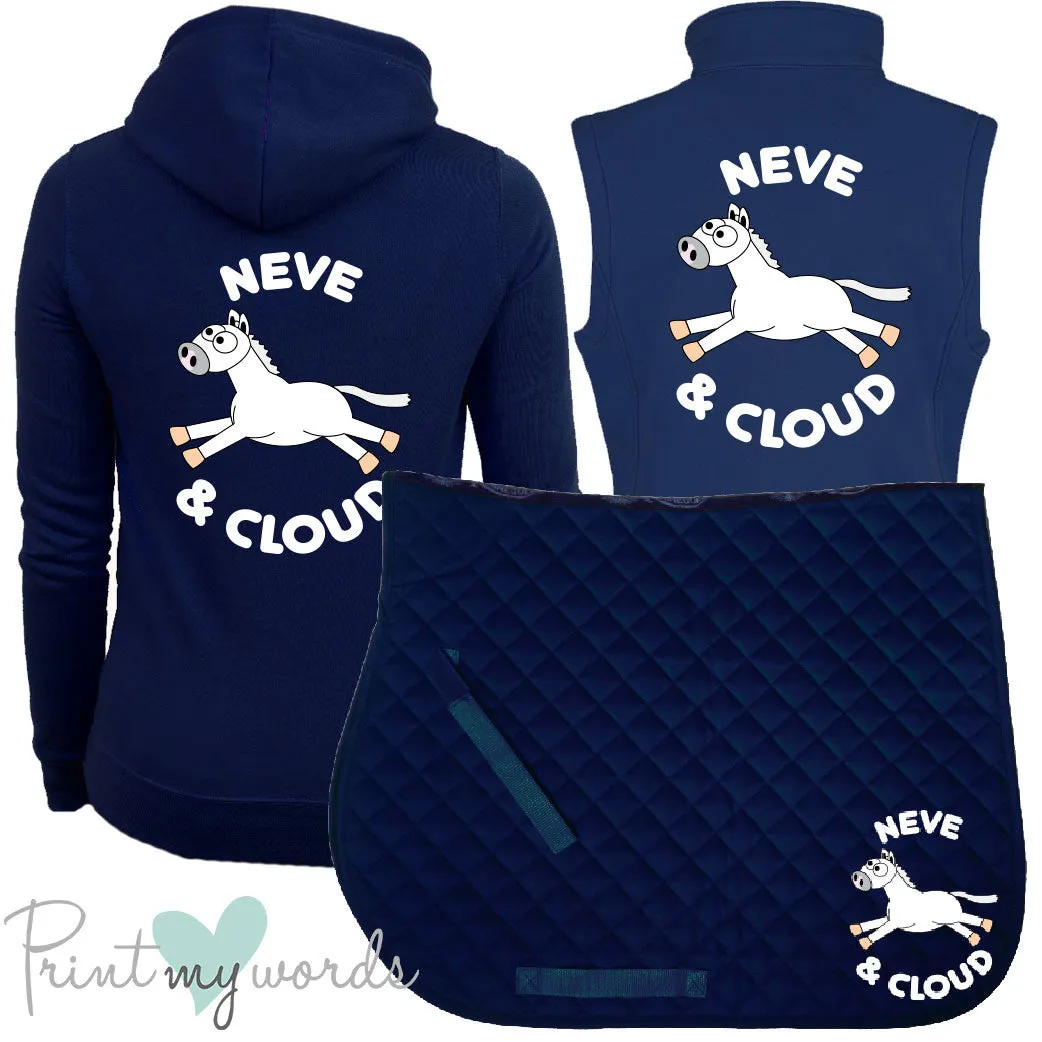 'Ginny' Ladies Personalised Matching Equestrian Set - Plodders Design