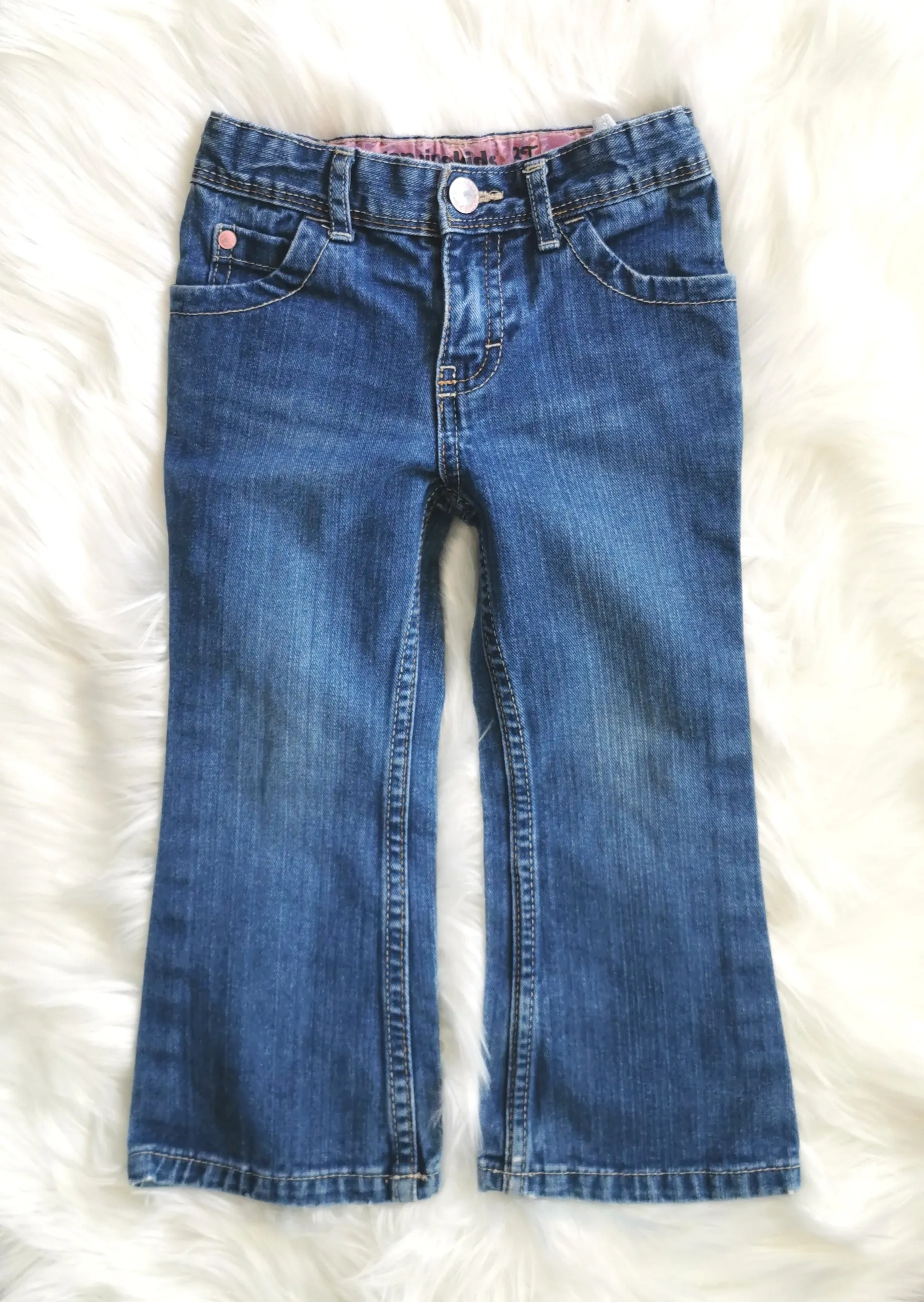 GIRL SIZE 3 YEARS - GENUINE KIDS, Boot-cut Jeans EUC B47