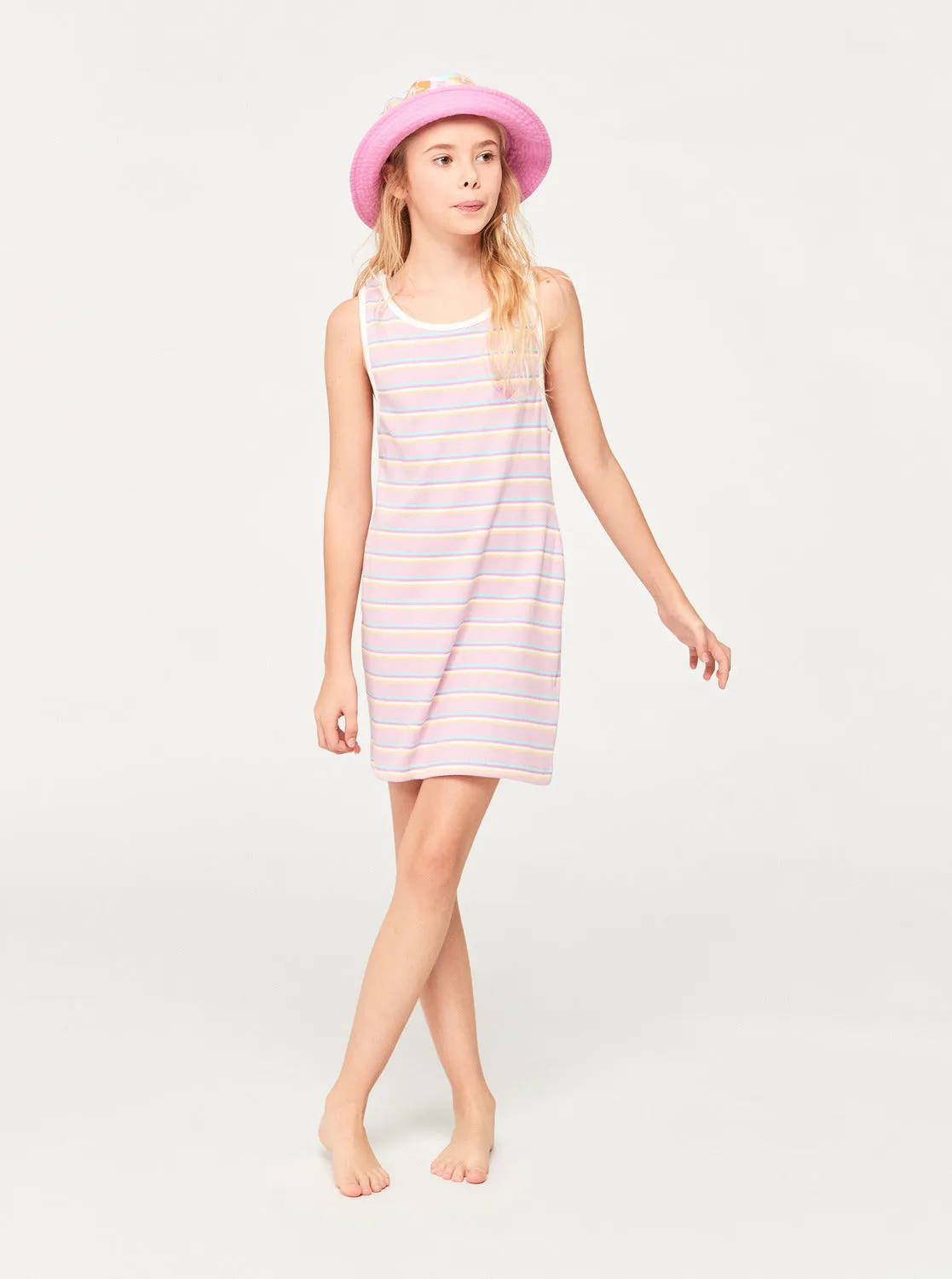 Girls 4-16 What Should I Do Slim Vest Top Dress