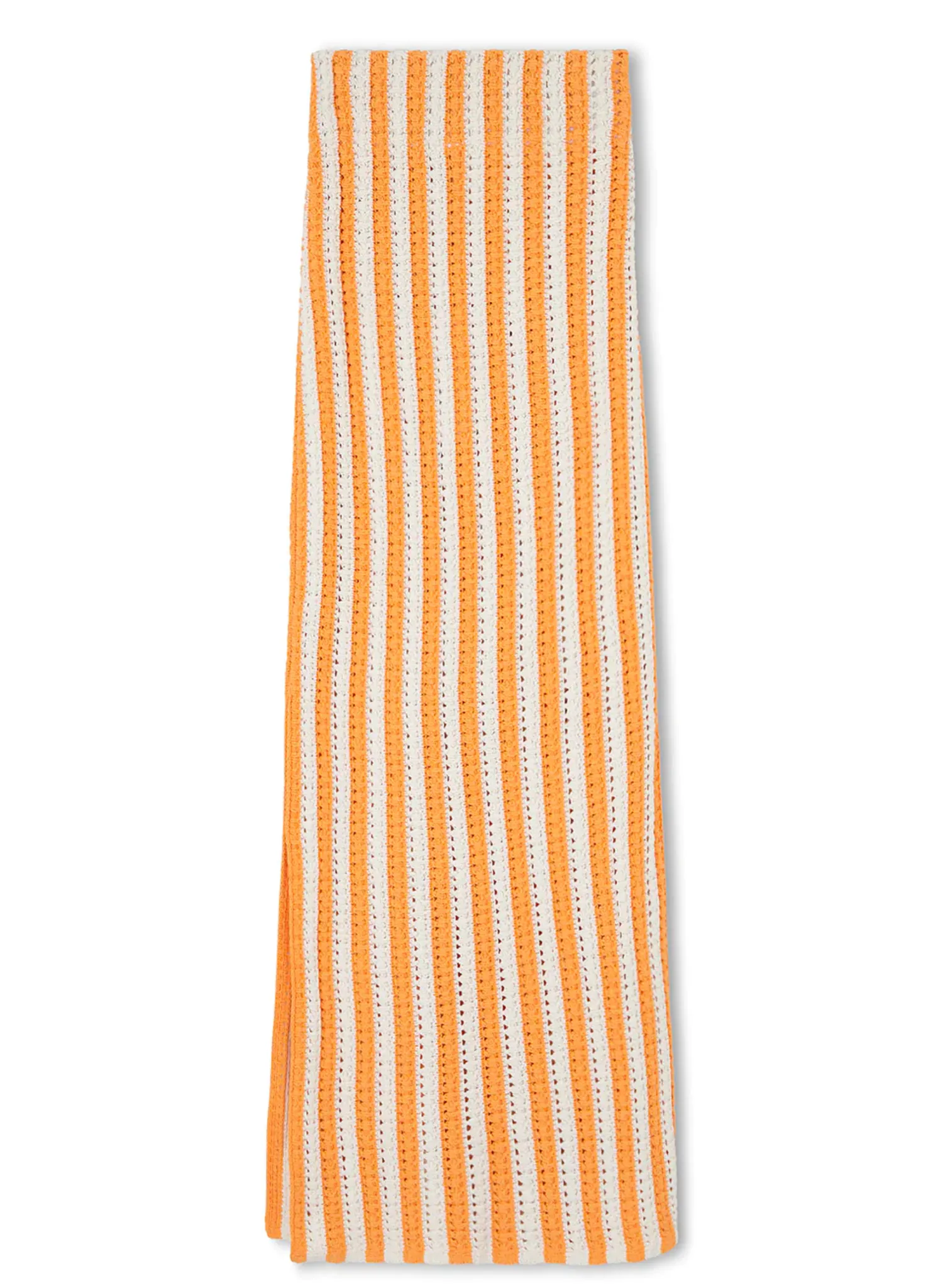 Golden Stripe Cotton Knit Skirt