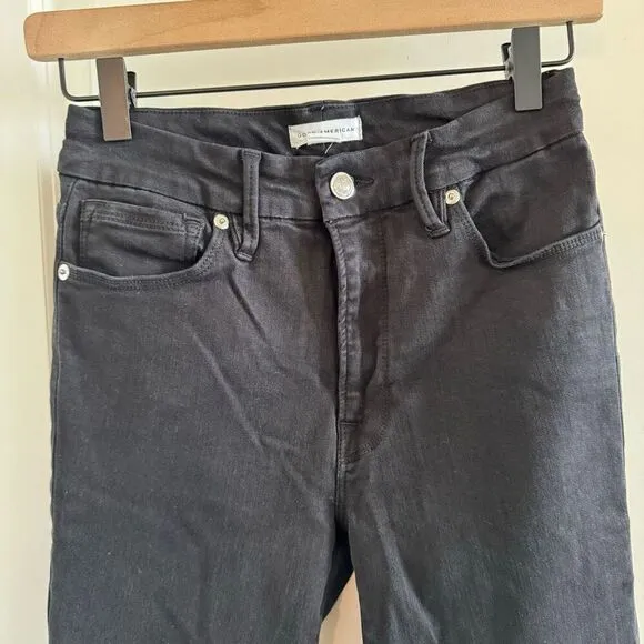 Good American Good Legs Skinny Jeans Black