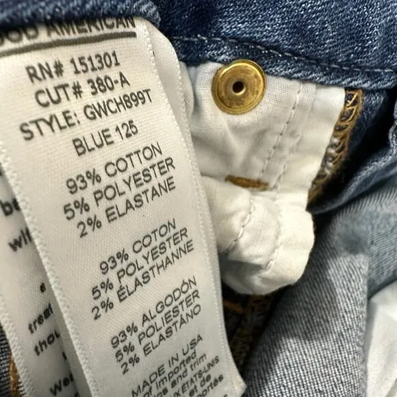Good American Good Waist Skinny Cascade Jeans Size 2 /26