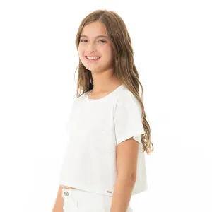 GRAPHIC T-SHIRT WITH RHINESTONES FOR GIRLS