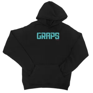 GRAPS - Blue/Pink College Hoodie