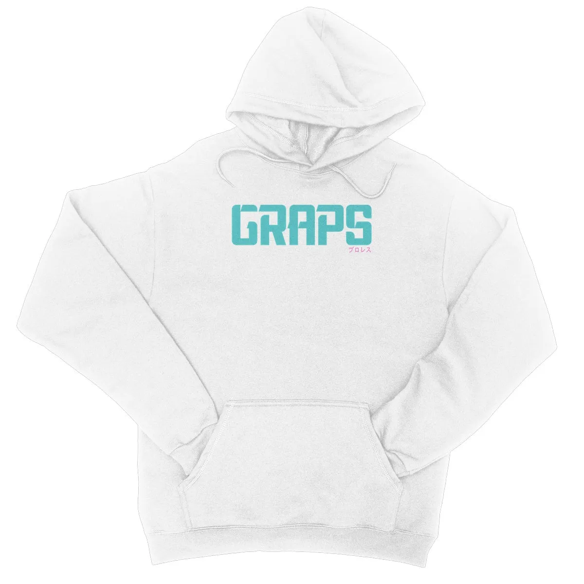 GRAPS - Blue/Pink College Hoodie
