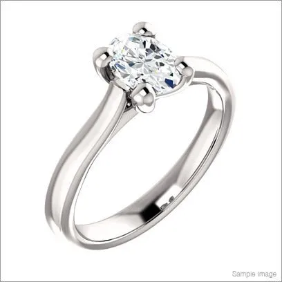 >3 Carat Oval Cut Diamond - J IF - 3.31ct - 207927