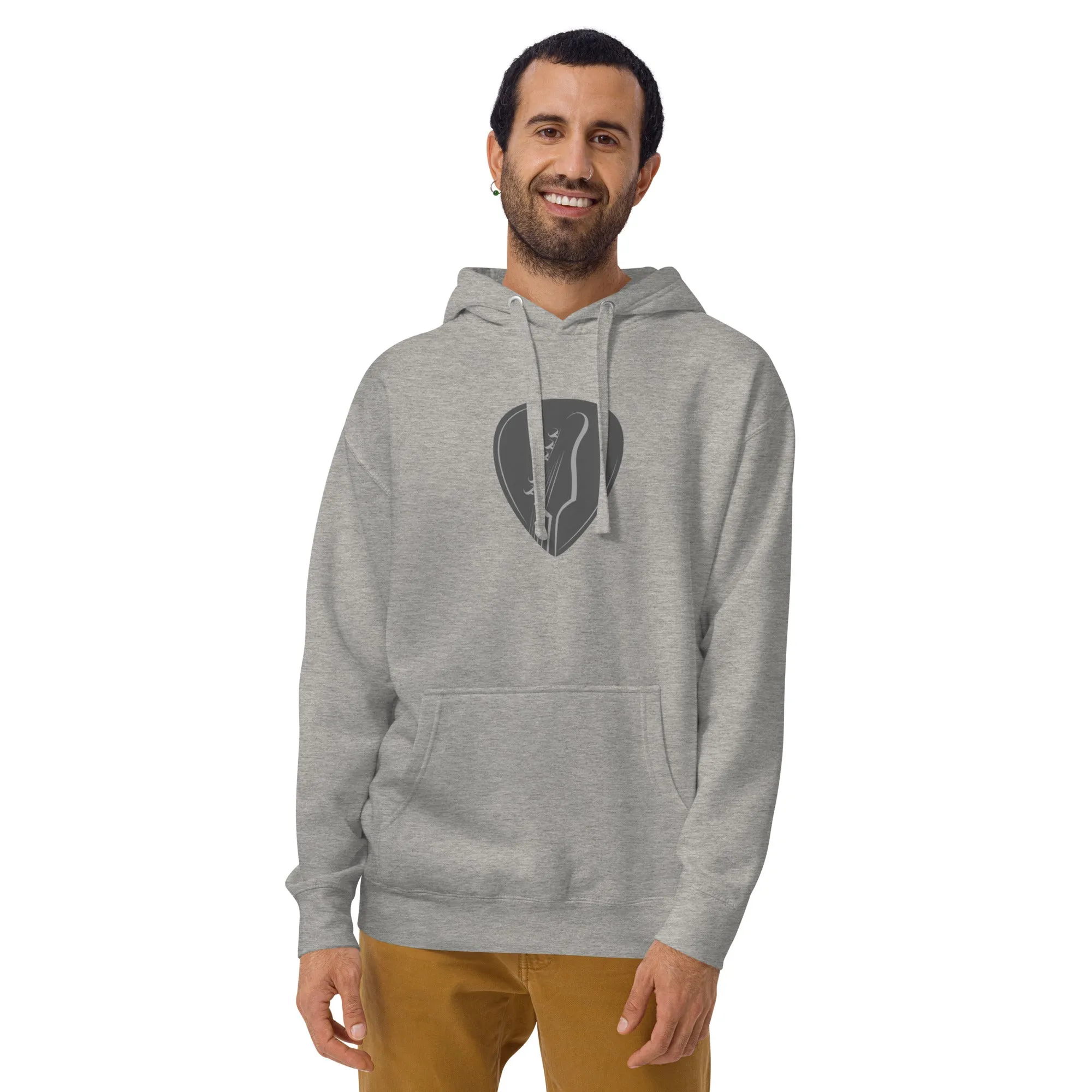 Guitar Head Pick Hoodie
