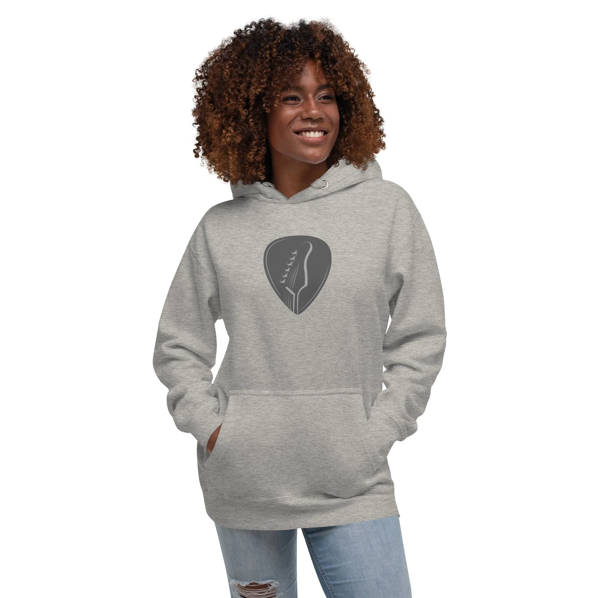 Guitar Head Pick Hoodie