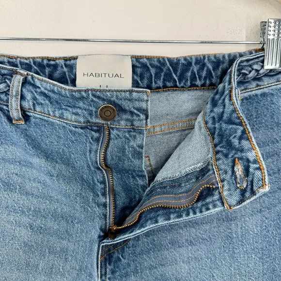 Habitual High Rise Cropped Wide Leg Jeans Women’s Size 10/30