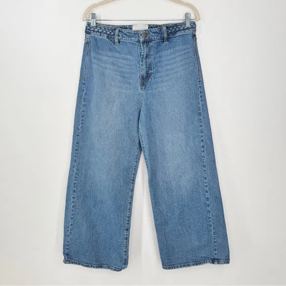 Habitual High Rise Cropped Wide Leg Jeans Women’s Size 10/30