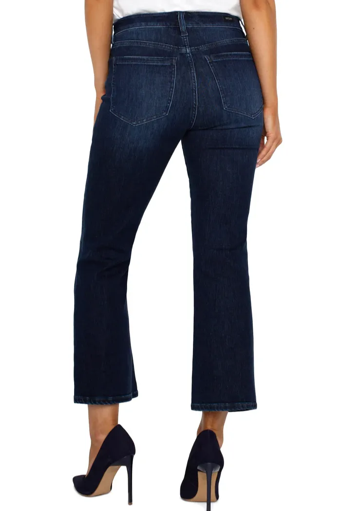 Hannak Cropped Flare Denim