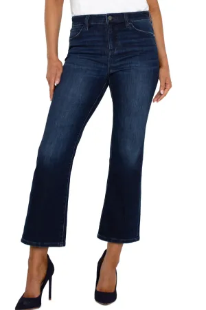 Hannak Cropped Flare Denim