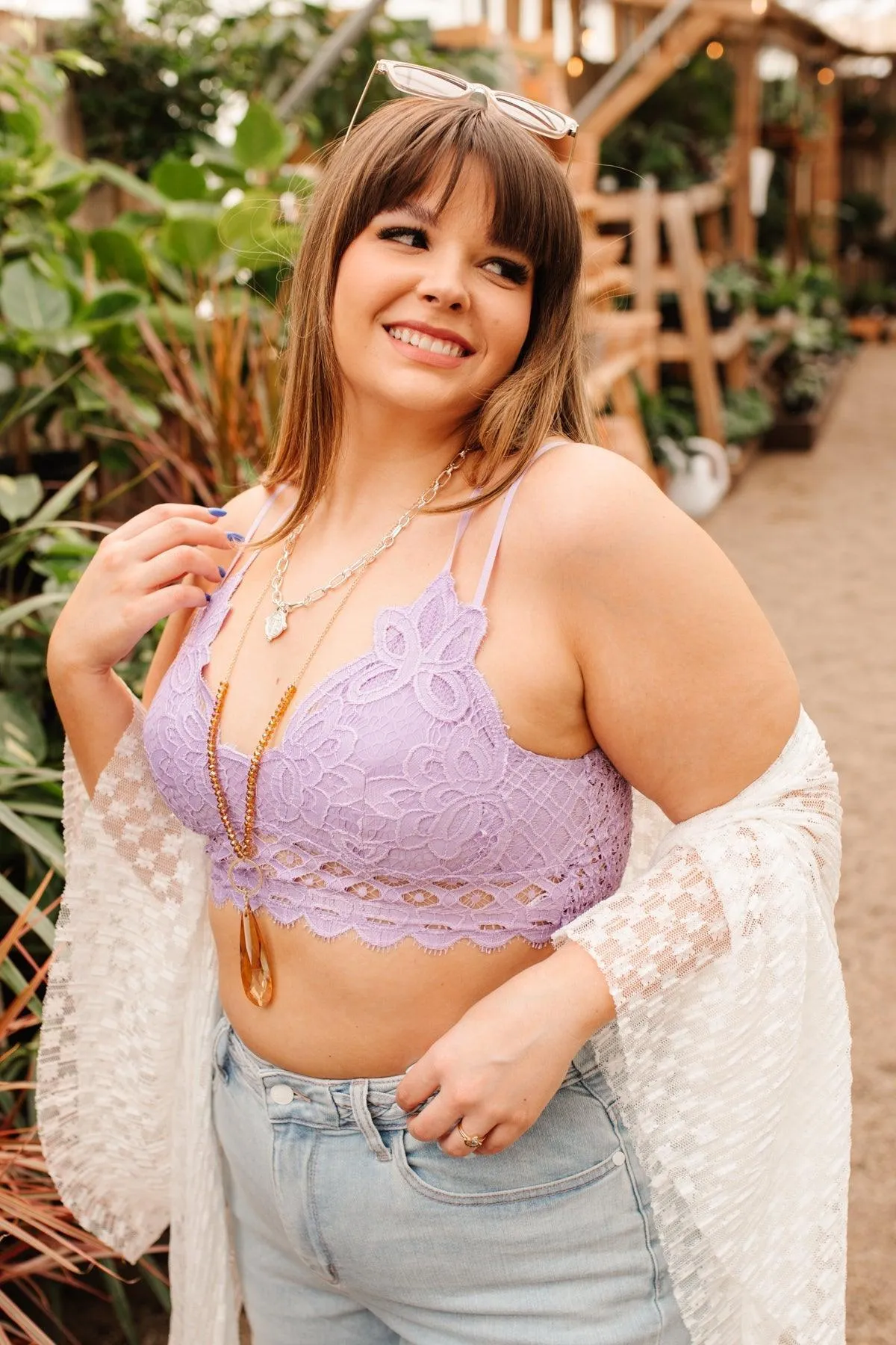 Hazel Blues® | So This is Love Bralette in Lavender
