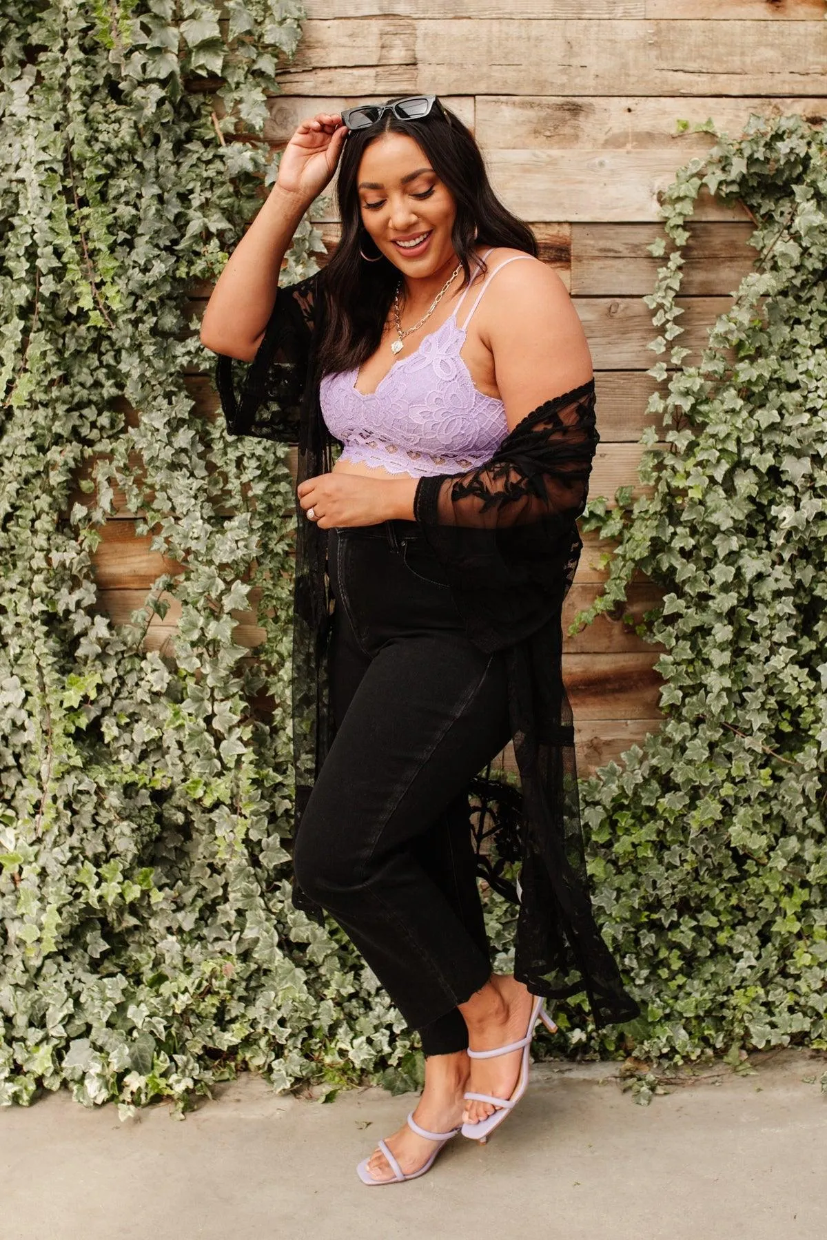 Hazel Blues® | So This is Love Bralette in Lavender