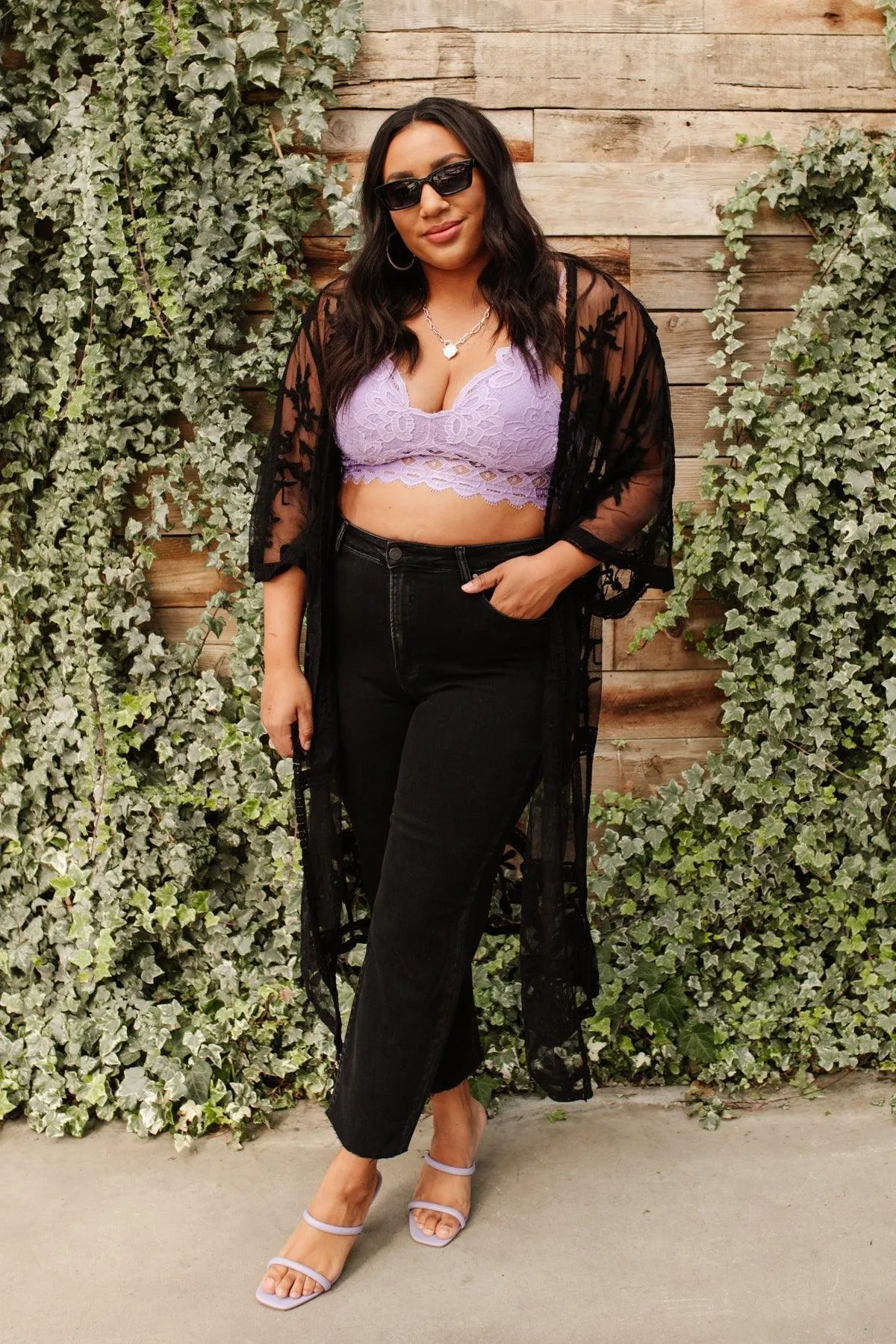 Hazel Blues® | So This is Love Bralette in Lavender