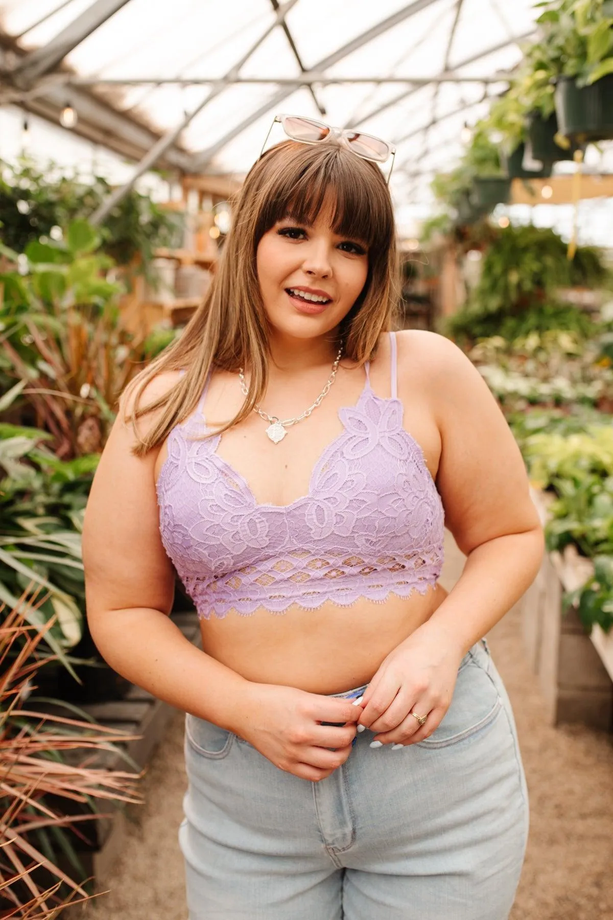 Hazel Blues® | So This is Love Bralette in Lavender