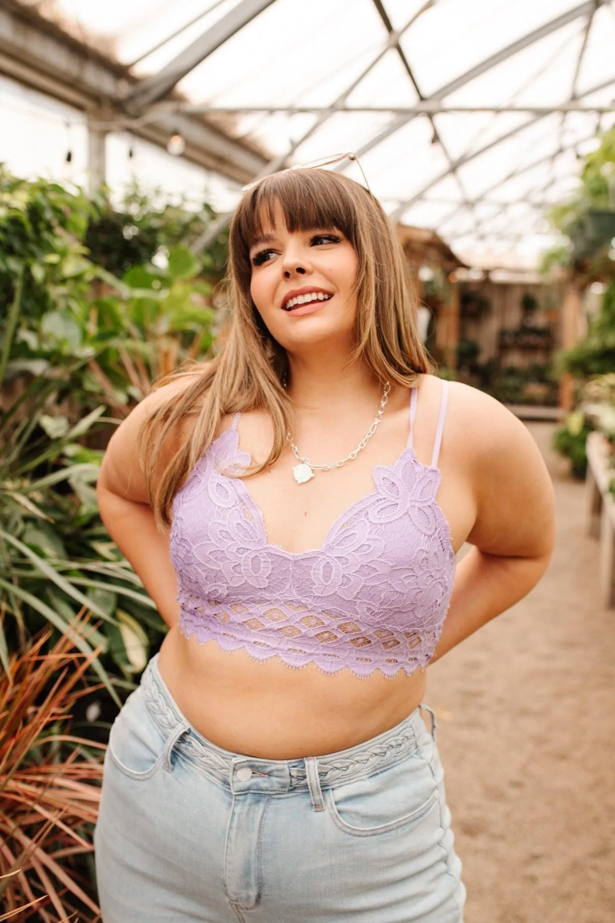 Hazel Blues® | So This is Love Bralette in Lavender